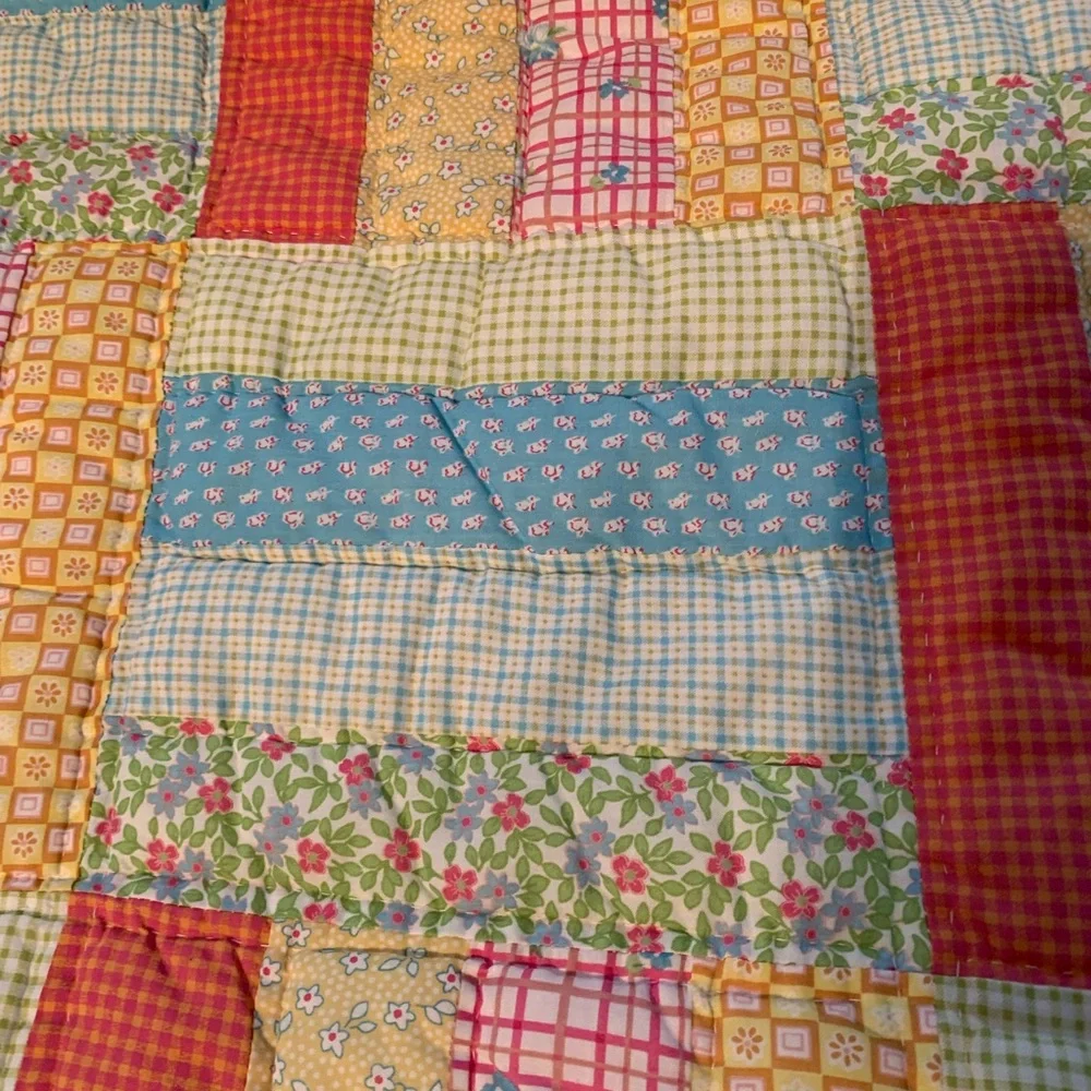 Patch Design Colorful quilt